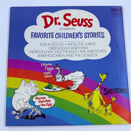 Dr Seuss Vinyl Record