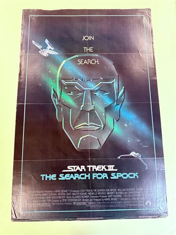 Star Trek The Search For Spock Original 27x41 Movie Poster
