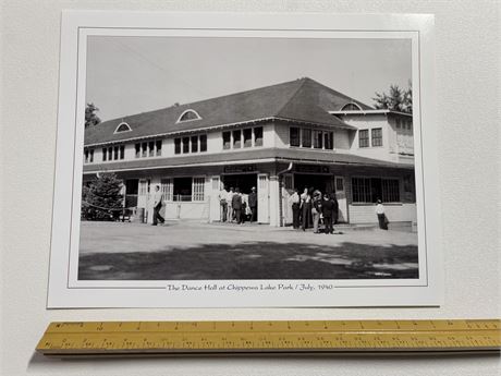 Chippewa Lake Dance Hall Photo, 1940