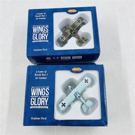2 Wings Of Glory Scale Military Airplanes