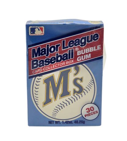 1990 Major League Baseball Bubble Gum Card Collector Box