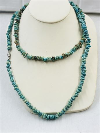 Vtg Turquoise Necklaces