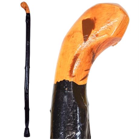 Vintage Irish Blackthorn Shillelagh 37.5" Walking Stick