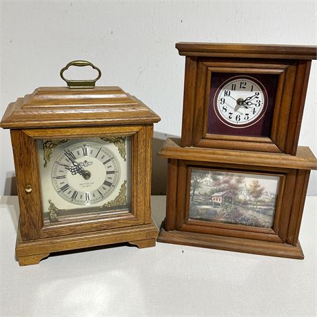 Pair of Vintage Clocks