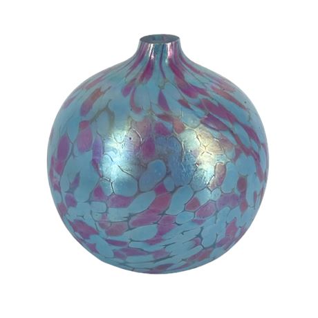 Hand Blown Art Glass Bud Vase
