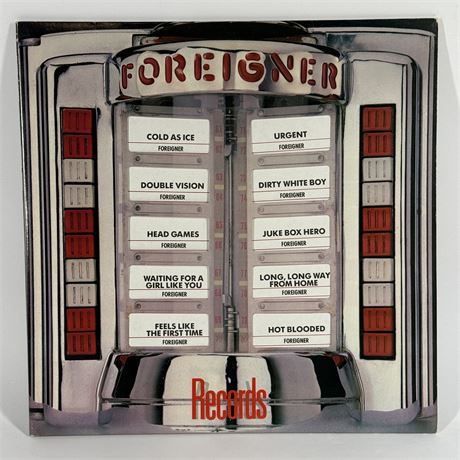 Foreigner "Records" LP