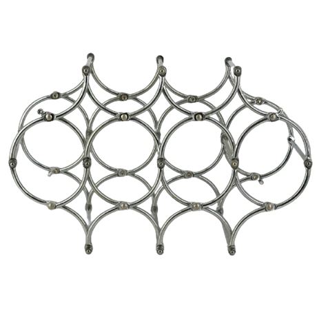 Chrome Collapsible Wine Rack
