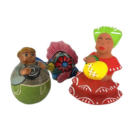 Lot of Terra Cotta Figurines