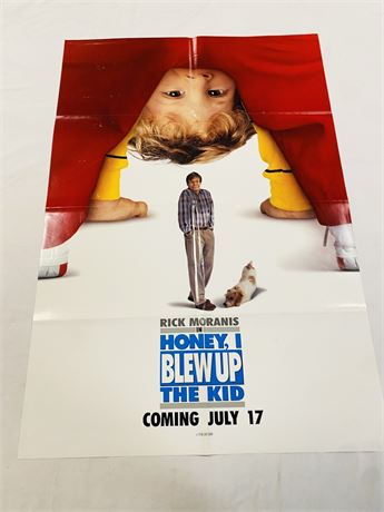 Honey I Blew Up The Kid Original DS 27x40 Movie Poster