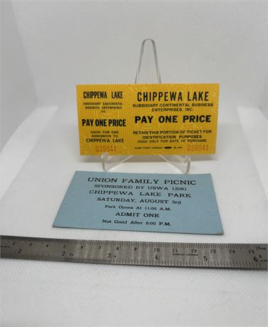 Chippewa Lake Family Picnic Ticket
