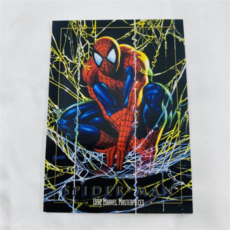 Rare 1992 Marvel Masterpieces Spider Man Promo