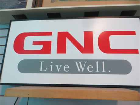 "GNC Live Well" Lighted Sign Light Does Not Work