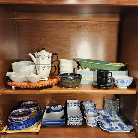 Cupboard Buyout: Ceramic Dishes, Etc.
