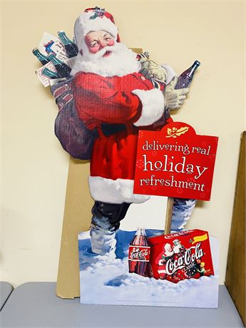 Coca Cola Santa Display