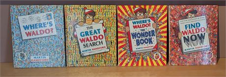 Lot 4 Where's Waldo Books