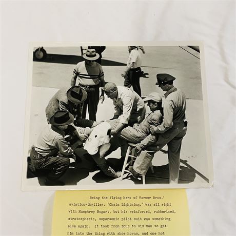 Humphrey Bogart Original Press Photo