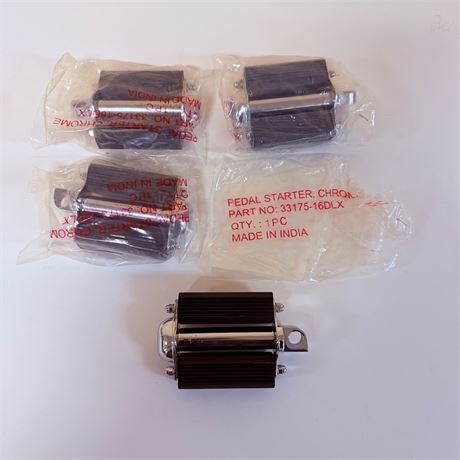 4 NOS Harley Davidson Starting Pedals