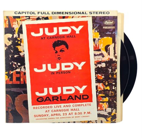 Judy Garland, Recorded Live at Carnegie Hall, 1961