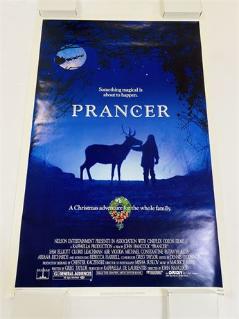 Prancer Original 27x41 Movie Poster - Rolled