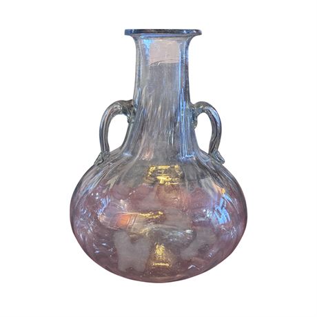 Stunning Vintage Hand Blown 20th Century Vase