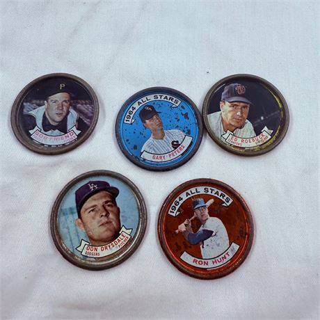 1964 Topps Baseball Coins Lot