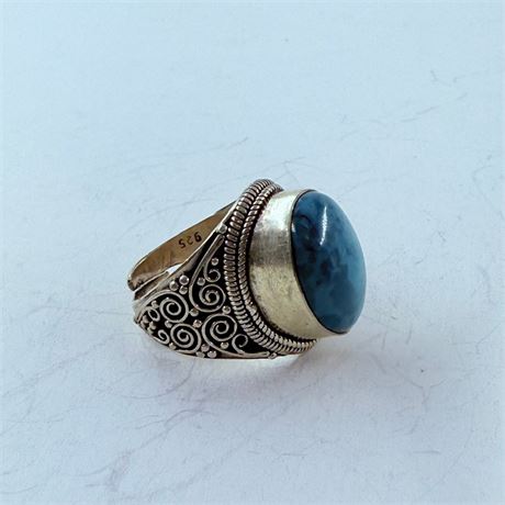 14.5g Sterling Ring Size 7