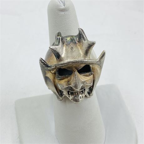 Awesome 38g Sterling Self Defense Ring Size 7.5