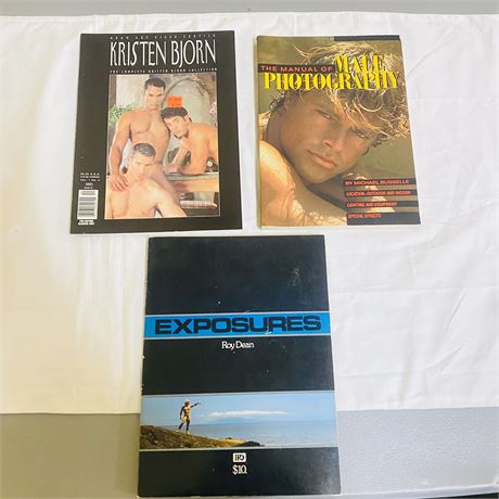 3 Gay Interest Magazines/Books