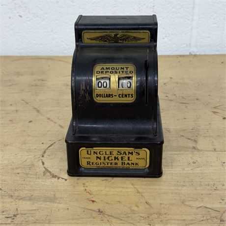Uncle Sam's Nickel Register Bank
