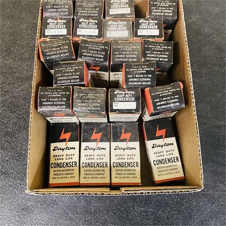 22 NOS Dayton Condensers