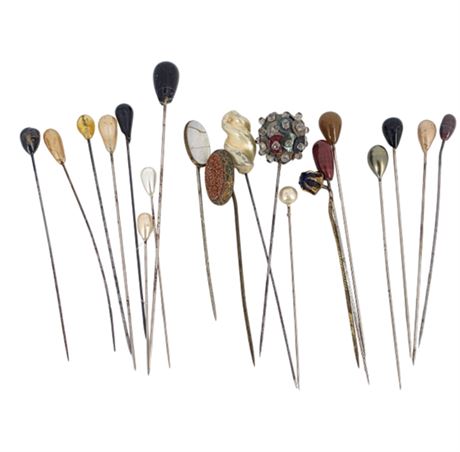Collection of Antique Hat Pins