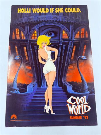 Cool World Original Rolled 27x40” Movie Poster