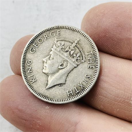 1951 Hong Kong Fifty Cent Piece