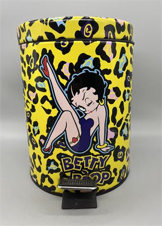 Betty Boop Themed Trash Can