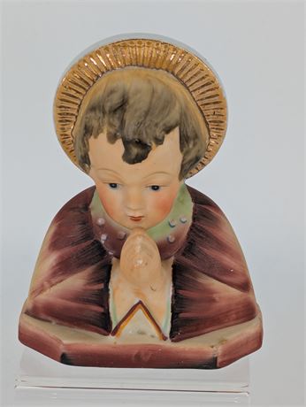 Vintage Saint Praying Sanmyro Japan Figurine