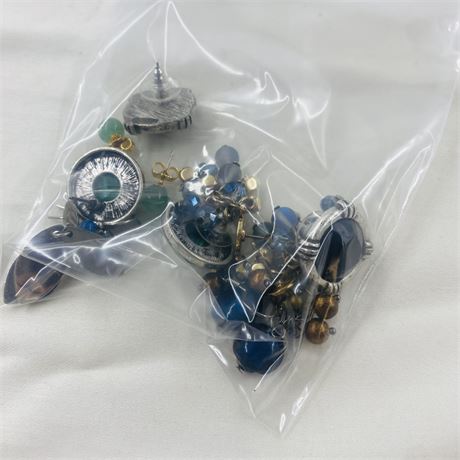 Costume Earring Lot - All Matching Pairs in Excellent Condition