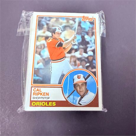 1983 Topps Baltimore Orioles Set