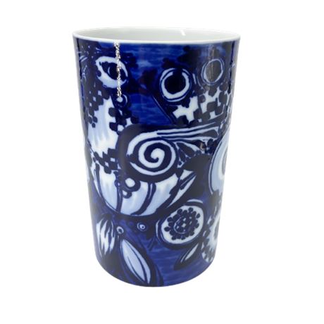 Rosenthal Bjorn Wiinblad "Blue Bird of Paradise" Vase