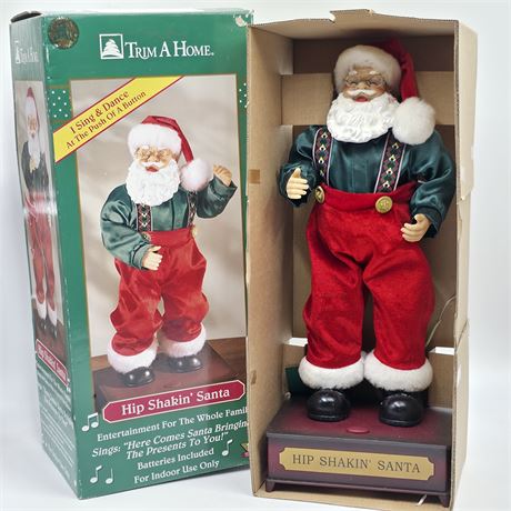 Animated & Musical Hip Shakin' Santa