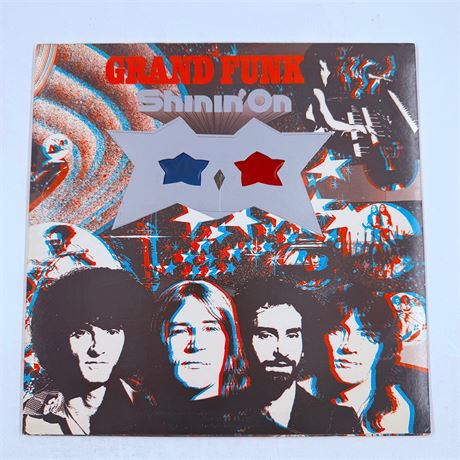 Grand Funk Shinin On Vinyl Record