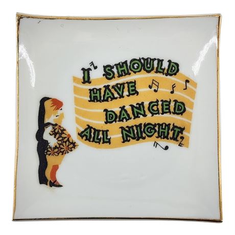 Vintage ARTMARK Risqué Novelty Decorative Wall Plate