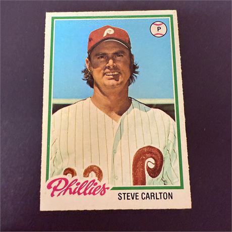 1978 OPC Steve Carlton