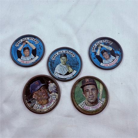 1964 Topps Baseball Coins Lot
