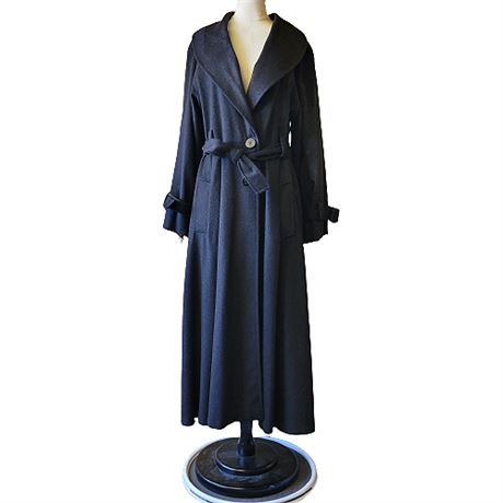Anne Klein New York Cashmere Full Length Coat