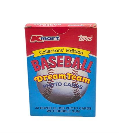 1989 Topps Kmart Baseball Dreamteam Cards