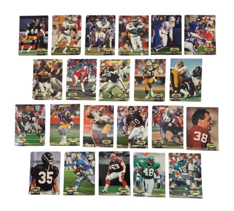 1992 Topps Stadium Club Football Cards
