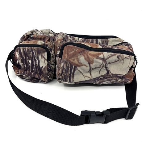 Vintage Hunting Realtree Fieldline Camouflage Waist Pouch