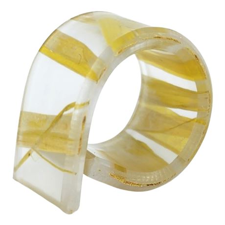 Dconstruct Bear Grass Ecoresin Ring, Sz 7