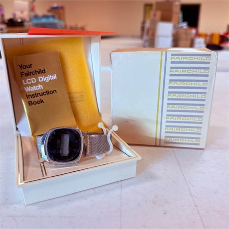 NOS Fairchild Digital Watch