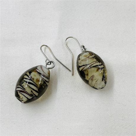 Blown Glass Earrings